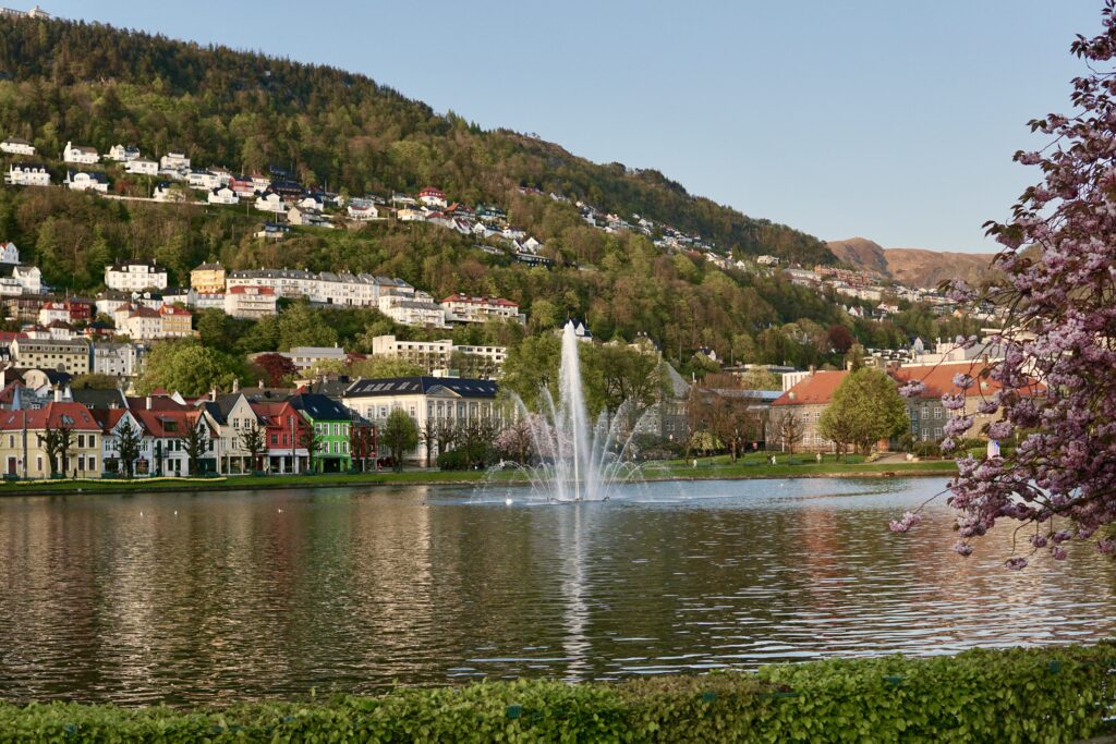 city break w bergen fiordy norwegii