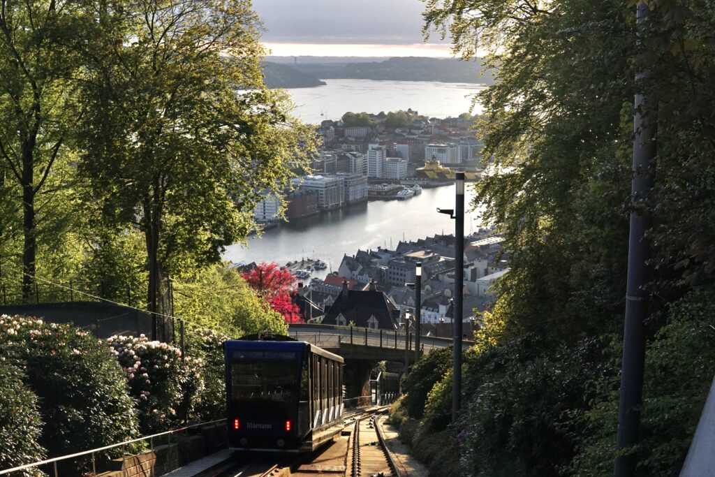 city break w bergen fiordy norwegii